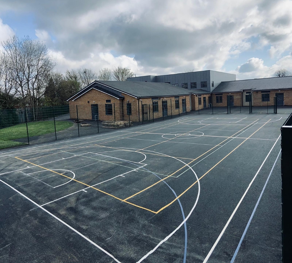 Sports & Multi-Court Markings - AAC Roadmarkings