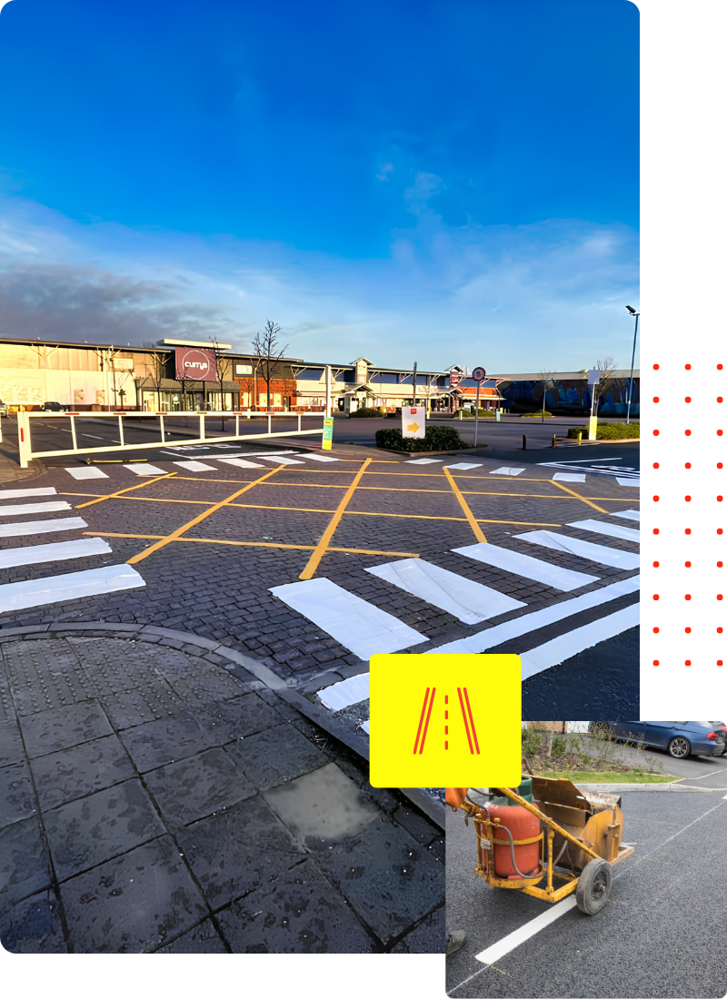 line marking services Dudley industrial estate